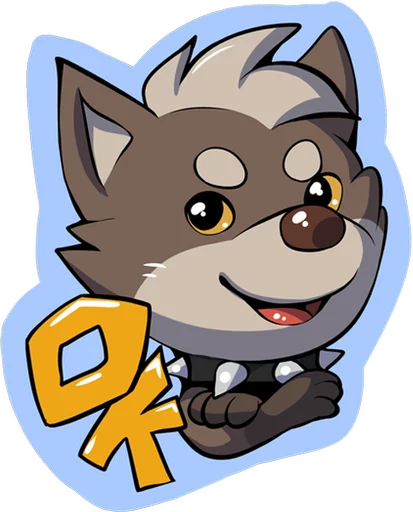 👍 Стикер «Dibidogs» для Telegram