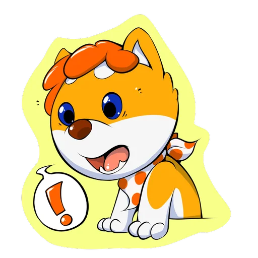 😲 Стикер «Dibidogs» для Telegram