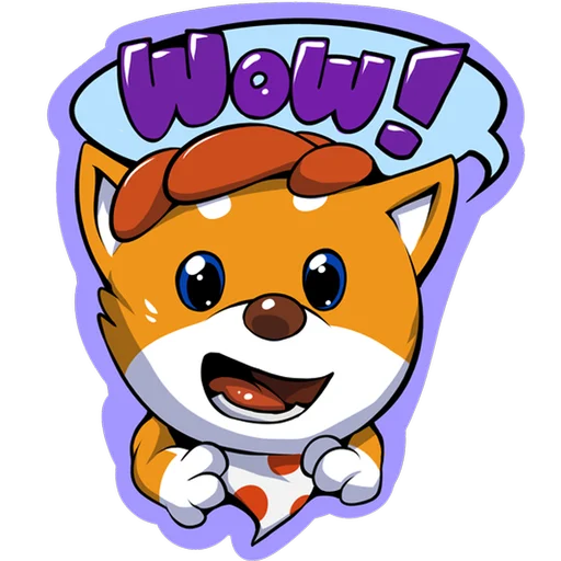 😲 Стикер «Dibidogs» для Telegram