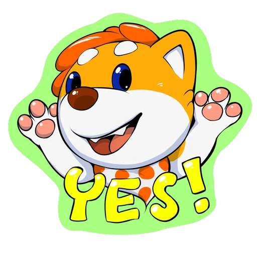 🙂 Стикер «Dibidogs» для Telegram