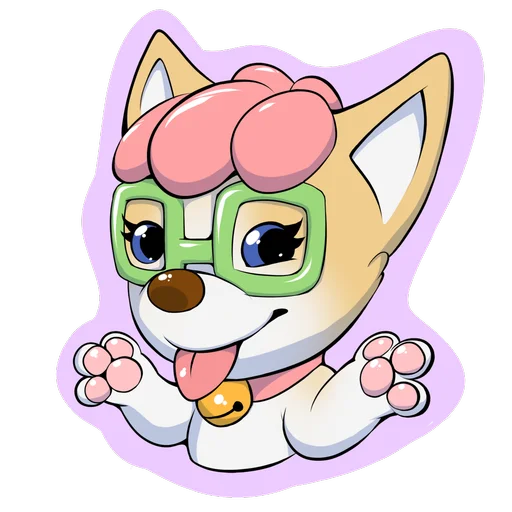 😜 Стикер «Dibidogs» для Telegram