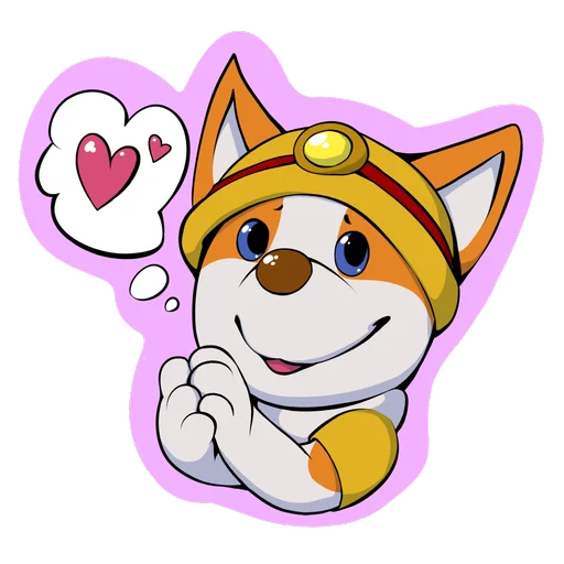 💛 Стикер «Dibidogs» для Telegram