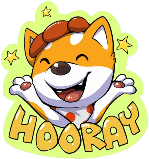🎉 Стикер «Dibidogs» для Telegram
