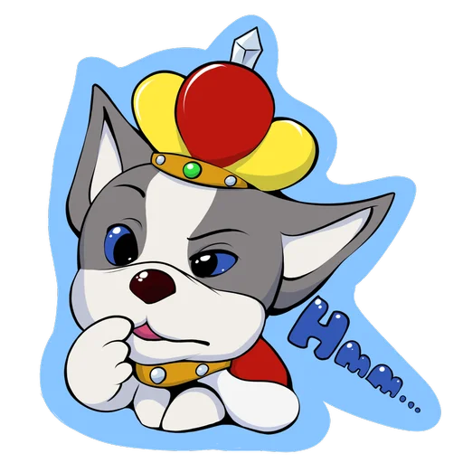 🕵️ Стикер «Dibidogs» для Telegram