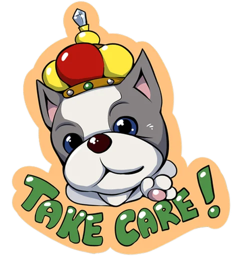 😚 Стикер «Dibidogs» для Telegram