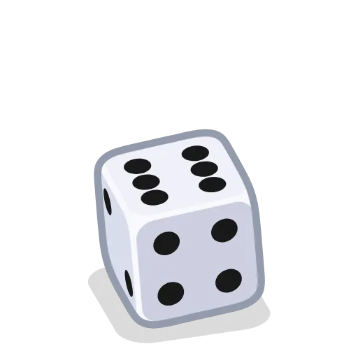 🎲 Стикер «Dice» для Telegram