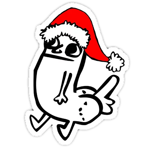 🎅 Стикер «Memez» для Telegram