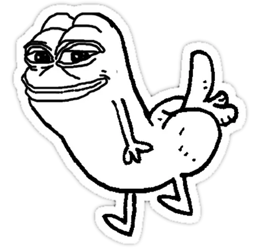 🐸 Стикер «Memez» для Telegram