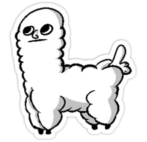 🐑 Стикер «Memez» для Telegram