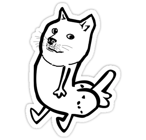🐶 Стикер «Memez» для Telegram