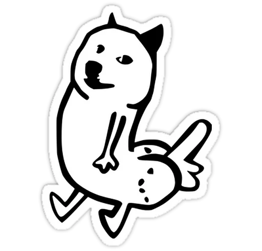 🐕 Стикер «Memez» для Telegram