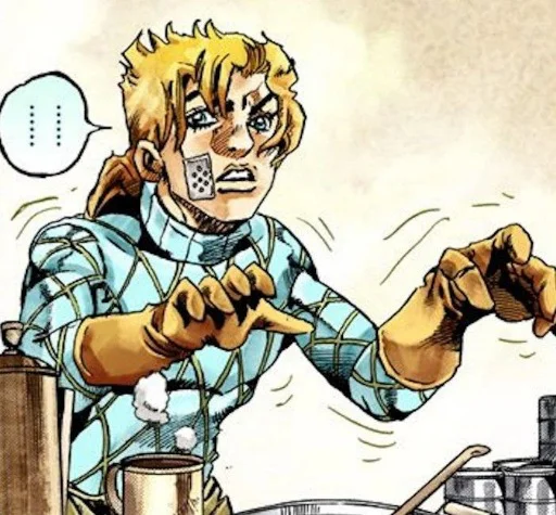 🏇 Стикер «Diego Brando Диего Брандо» для Telegram