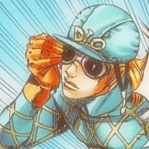 🏇 Стикер «Diego Brando Диего Брандо» для Telegram