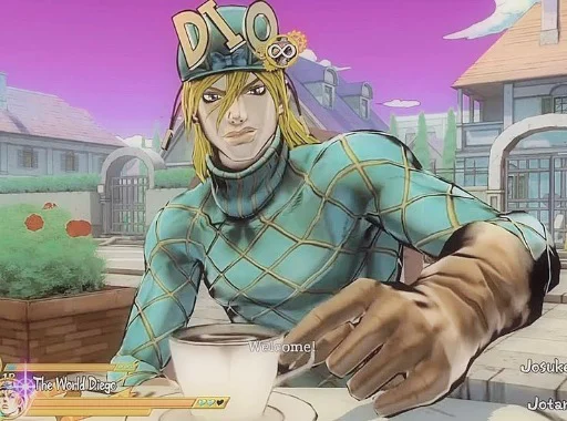🏇 Стикер «Diego Brando Диего Брандо» для Telegram