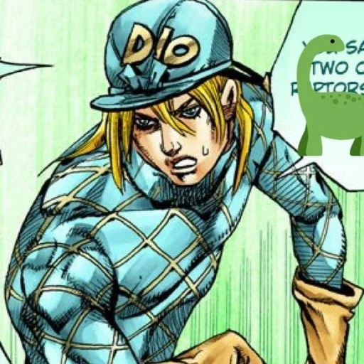 🏇 Стикер «Diego Brando Диего Брандо» для Telegram