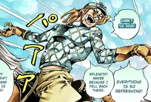 🏇 Стикер «Diego Brando Диего Брандо» для Telegram