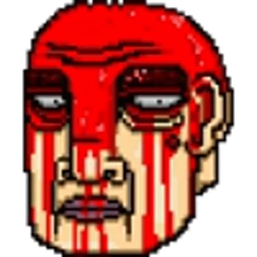 😔 Эмодзи «Hotline Miami» для Telegram