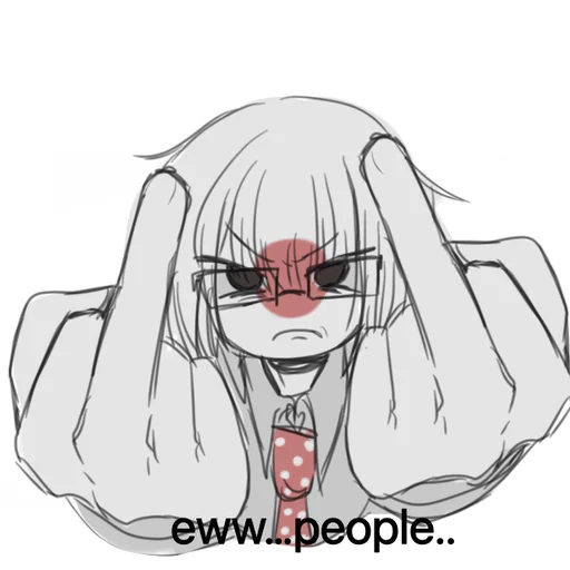 🖕 Стикер «Countryhumans» для Telegram