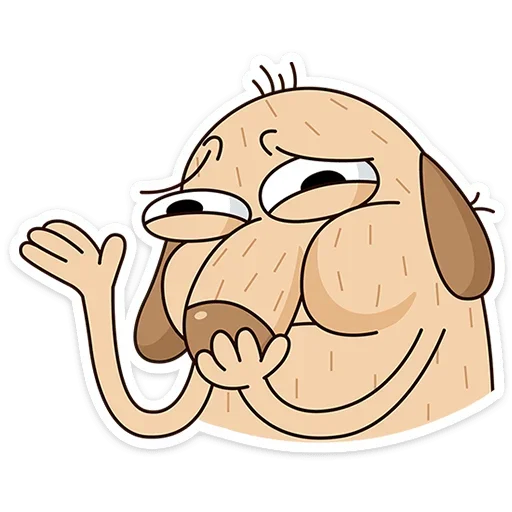 🤢 Стикер «Пес Дигги» для Telegram