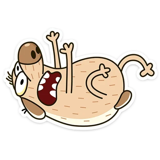 🫨 Стикер «Пес Дигги» для Telegram
