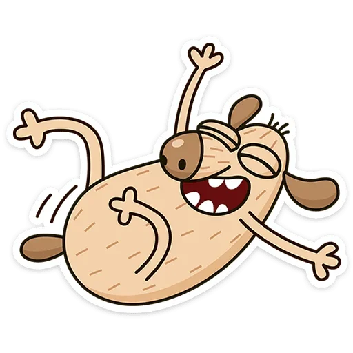 😂 Стикер «Пес Дигги» для Telegram