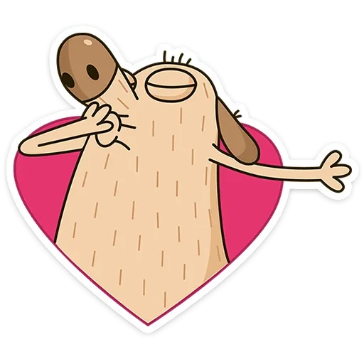 😘 Стикер «Пес Дигги» для Telegram