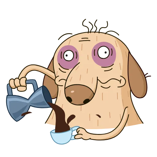 ☕️ Стикер «Diggy animated All» для Telegram