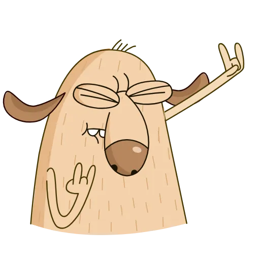 🤘 Стикер «Diggy animated All» для Telegram