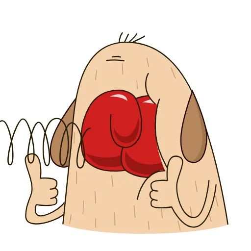 🤡 Стикер «Diggy animated All» для Telegram