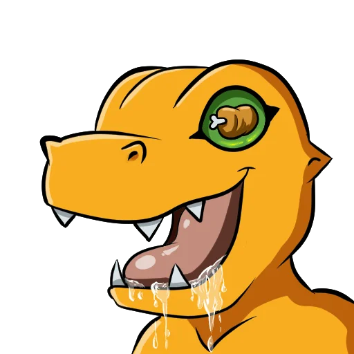 Стикерпак Digimon для Telegram