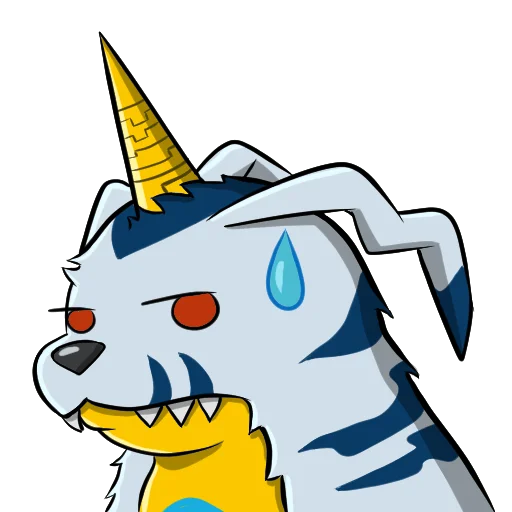 😓 Стикер «Digimon» для Telegram