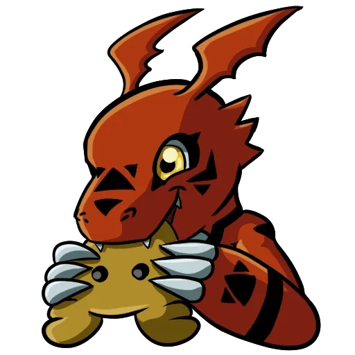 😋 Стикер «Digimon» для Telegram