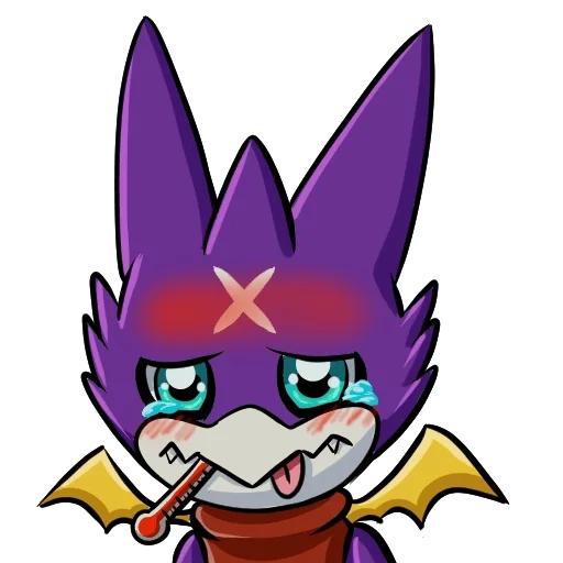 🤒 Стикер «Digimon» для Telegram