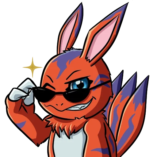 😎 Стикер «Digimon» для Telegram