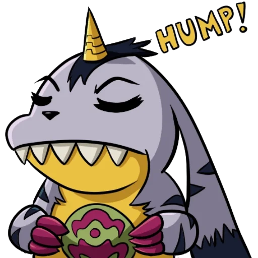 😤 Стикер «Digimon» для Telegram