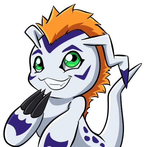 🤪 Стикер «Digimon» для Telegram