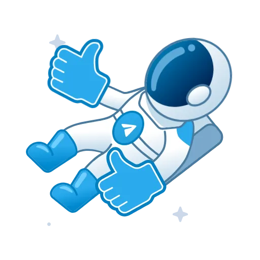 🎚 Стикер «Digital World» для Telegram