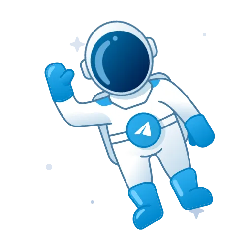 🎚 Стикер «Digital World» для Telegram
