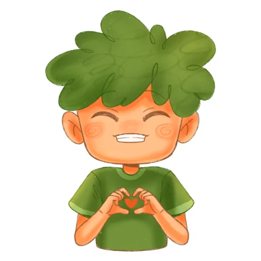 😍 Стикер «Digital Garden» для Telegram