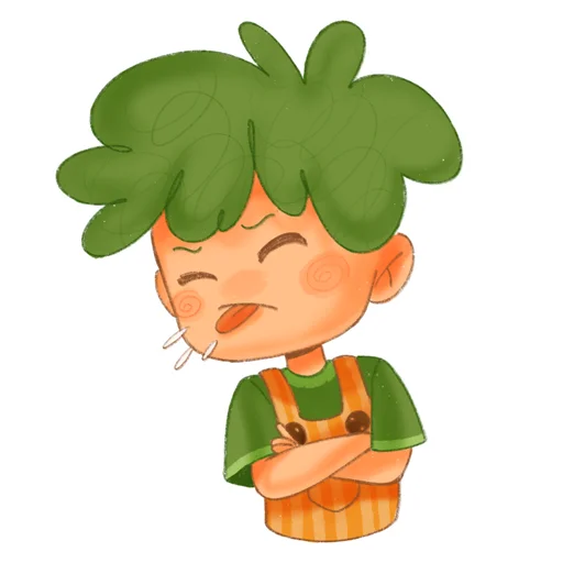😤 Стикер «Digital Garden» для Telegram