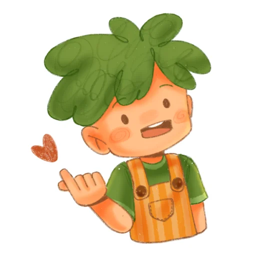 😘 Стикер «Digital Garden» для Telegram