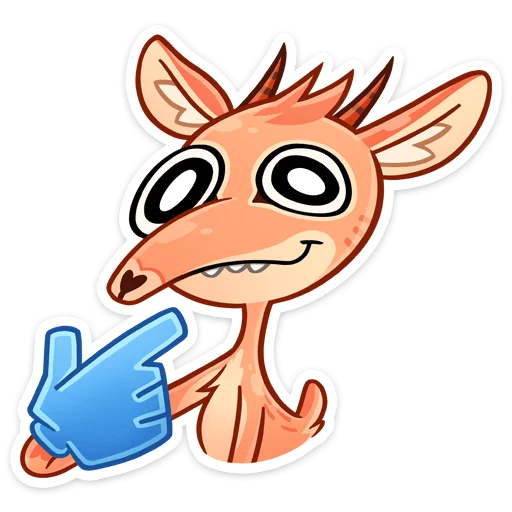😅 Стикер «Дикдик» для Telegram