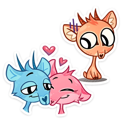 🥺 Стикер «Дикдик» для Telegram