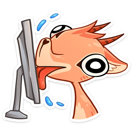 👅 Стикер «Дикдик» для Telegram