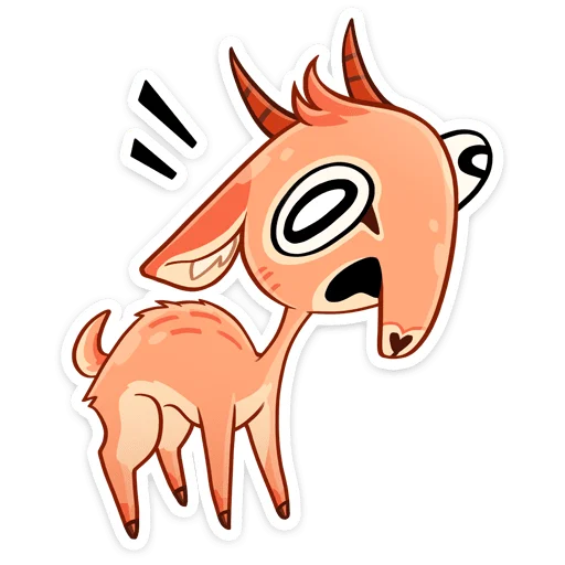 🤨 Стикер «Дикдик» для Telegram