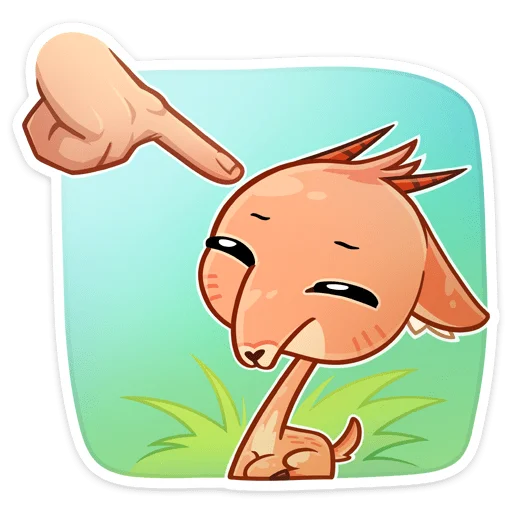 😑 Стикер «Дикдик» для Telegram