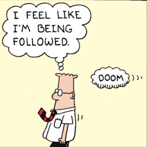 😱 Стикер «Dilbert» для Telegram