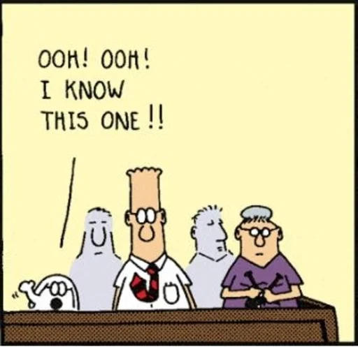 ✋ Стикер «Dilbert» для Telegram