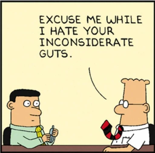 😒 Стикер «Dilbert» для Telegram