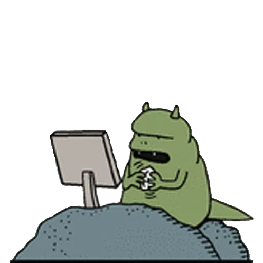 😑 Стикер «Dilbert» для Telegram
